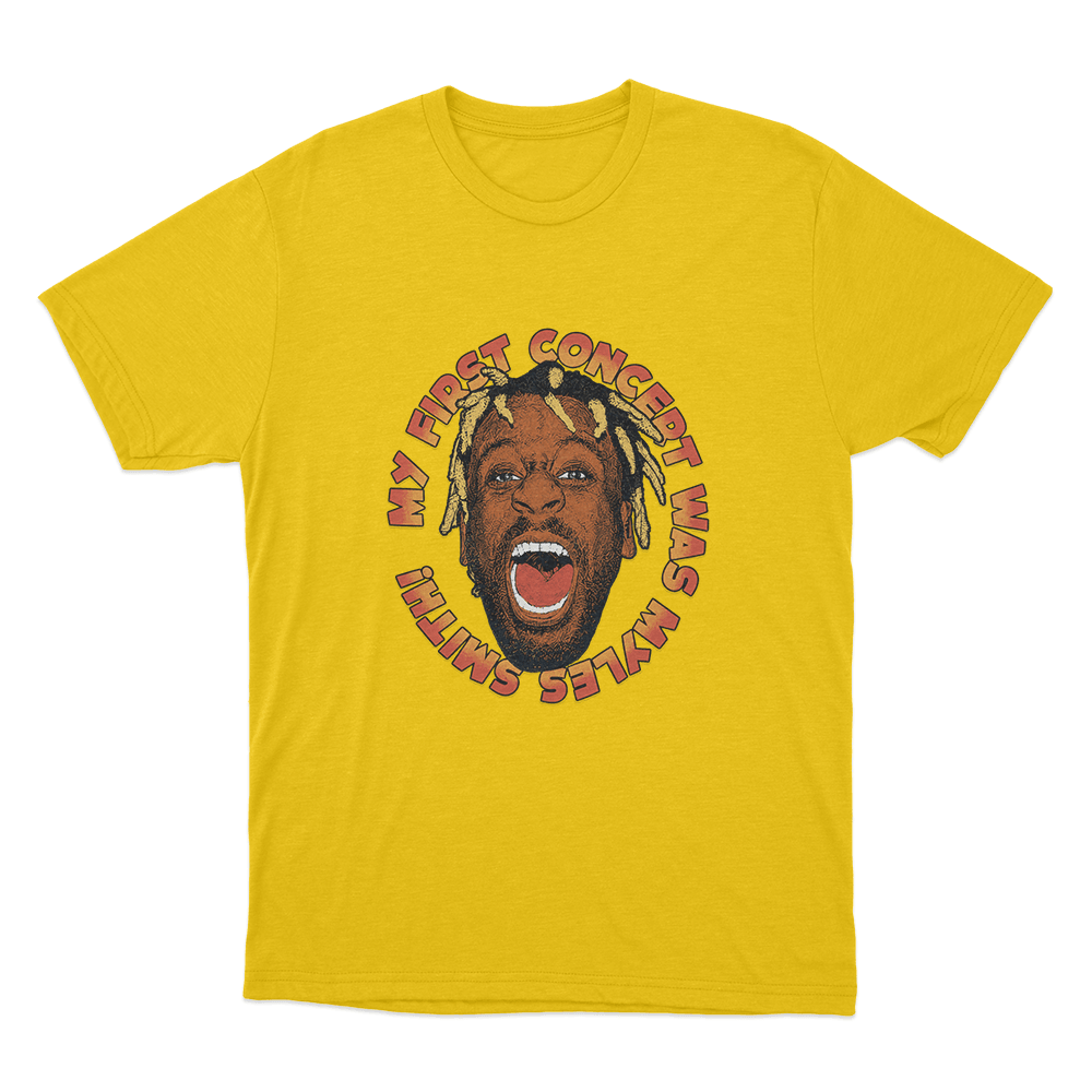 My First Concert Unisex T Shirt Yellow My First Concert Unisex T Shirt Yellow