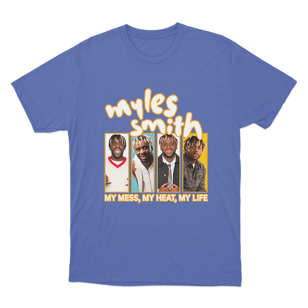 Myles Smith Photos Unisex T Shirt Blue Myles Smith Photos Unisex T Shirt Blue