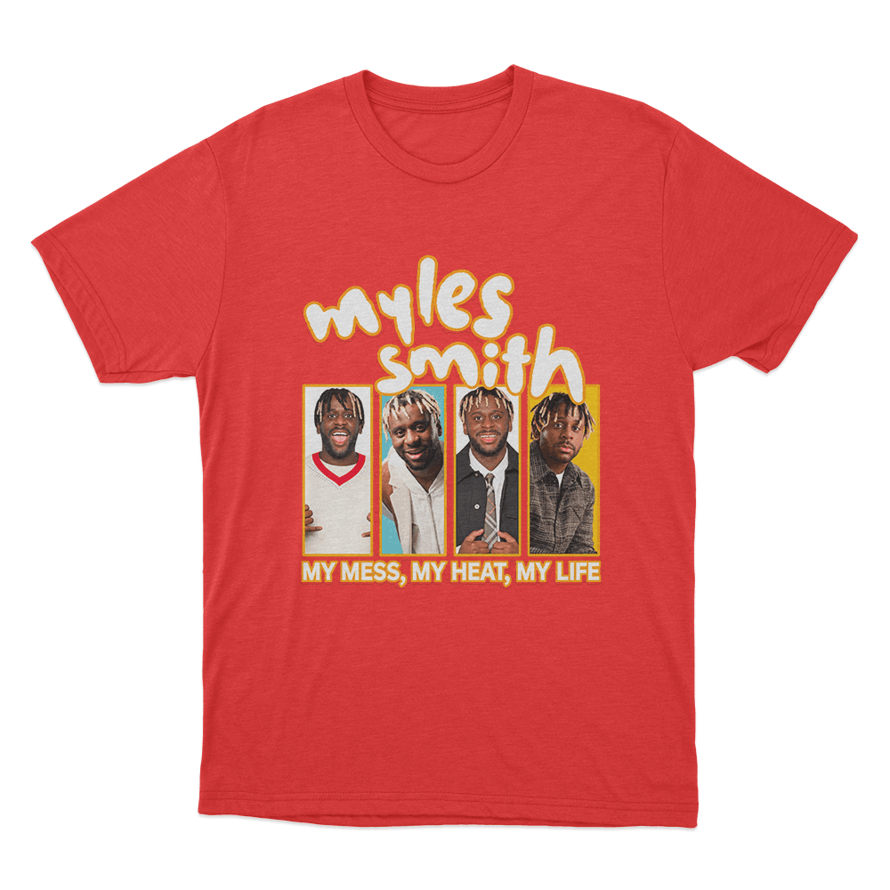 Myles Smith Photos Unisex T Shirt Red Myles Smith Photos Unisex T Shirt Red