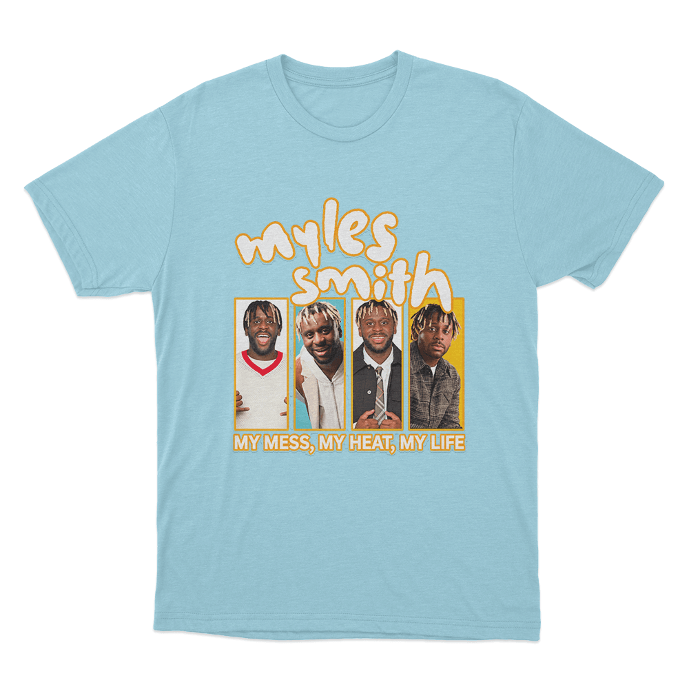 Myles Smith Photos Unisex T Shirt Sky Blue Myles Smith Photos Unisex T Shirt Sky Blue