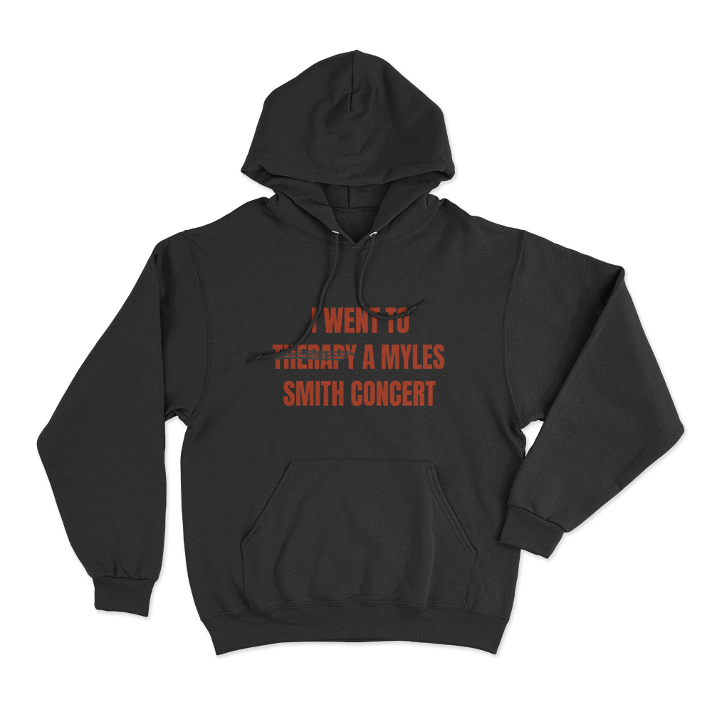 Therapy Unisex Hoodie Black Therapy Unisex Hoodie Black