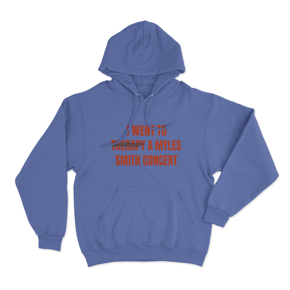 Therapy Unisex Hoodie Blue Therapy Unisex Hoodie Blue