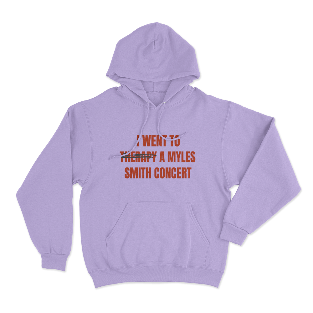 Therapy Unisex Hoodie Purple Therapy Unisex Hoodie Purple