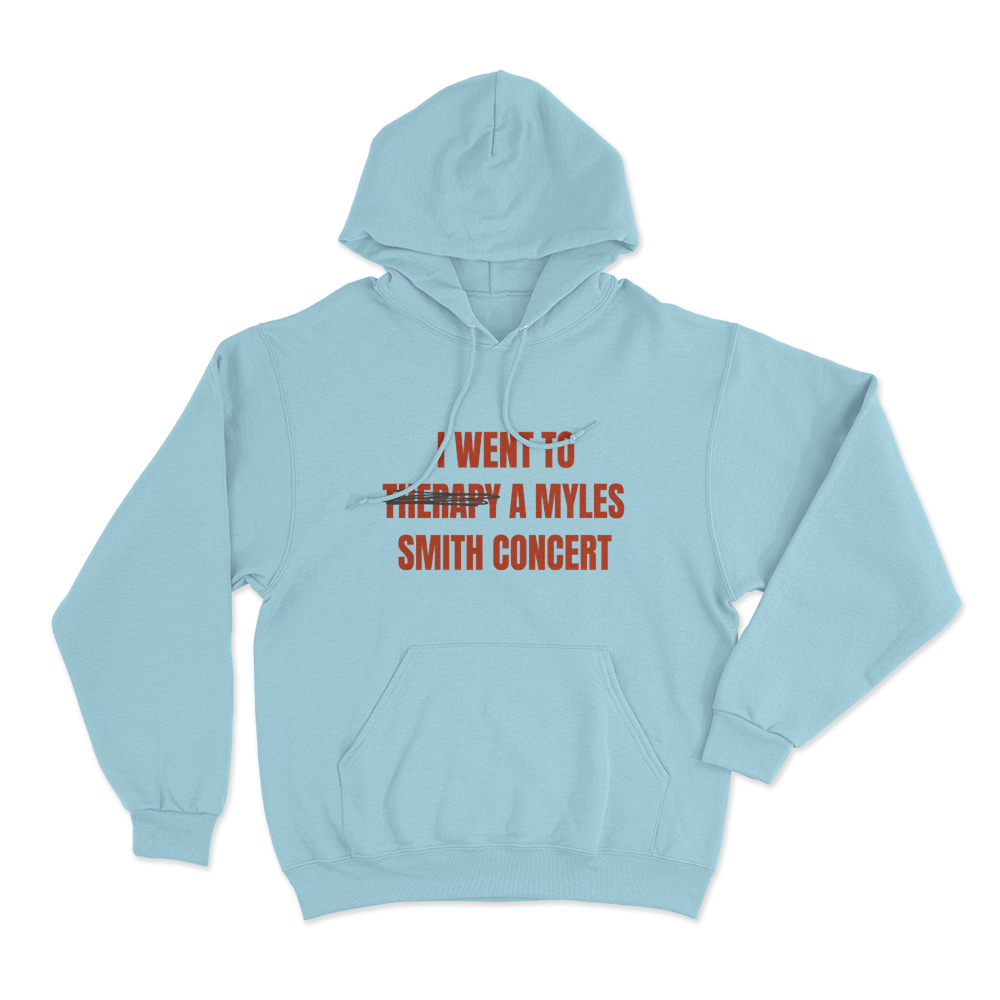 Therapy Unisex Hoodie Sky Blue Therapy Unisex Hoodie Sky Blue